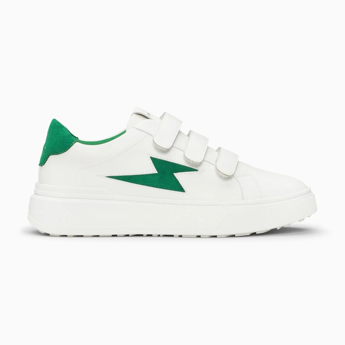Vanessa Wu Baskets Eclair Fanny Blanc Et Vert A Scratchs Sale