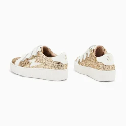 Vanessa Wu Baskets Eclair Marielle A Paillettes Or