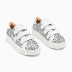 Vanessa Wu Baskets Eclair Marielle A Paillettes Argent Sale