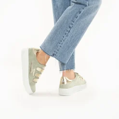 Vanessa Wu Baskets Eclair Marilou Vert Pale A Scratchs Champagne Clearance