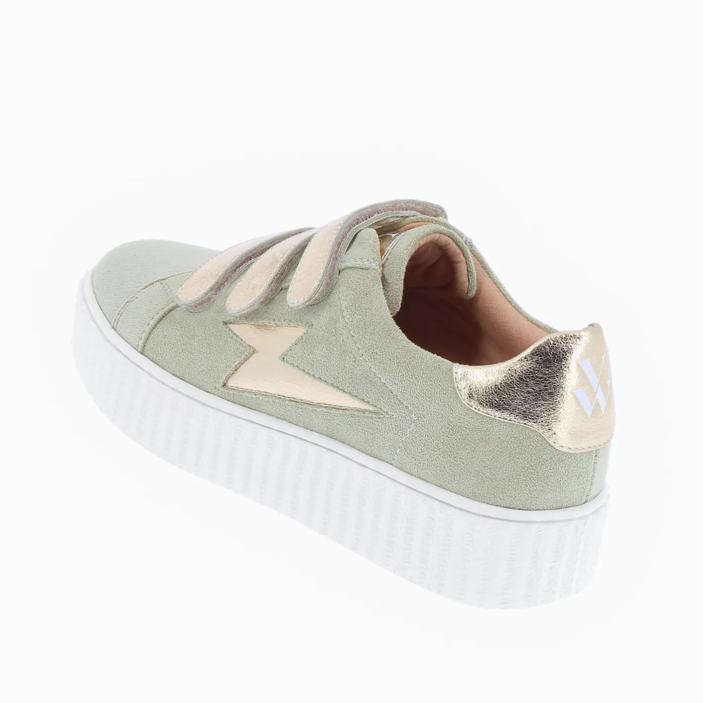 Vanessa Wu Baskets Eclair Marilou Vert Pale A Scratchs Champagne Clearance