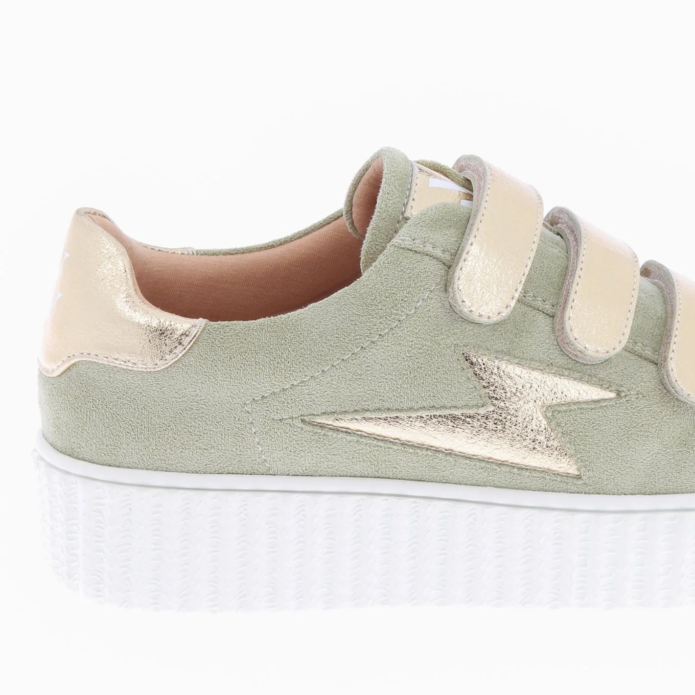Vanessa Wu Baskets Eclair Marilou Vert Pale A Scratchs Champagne Clearance