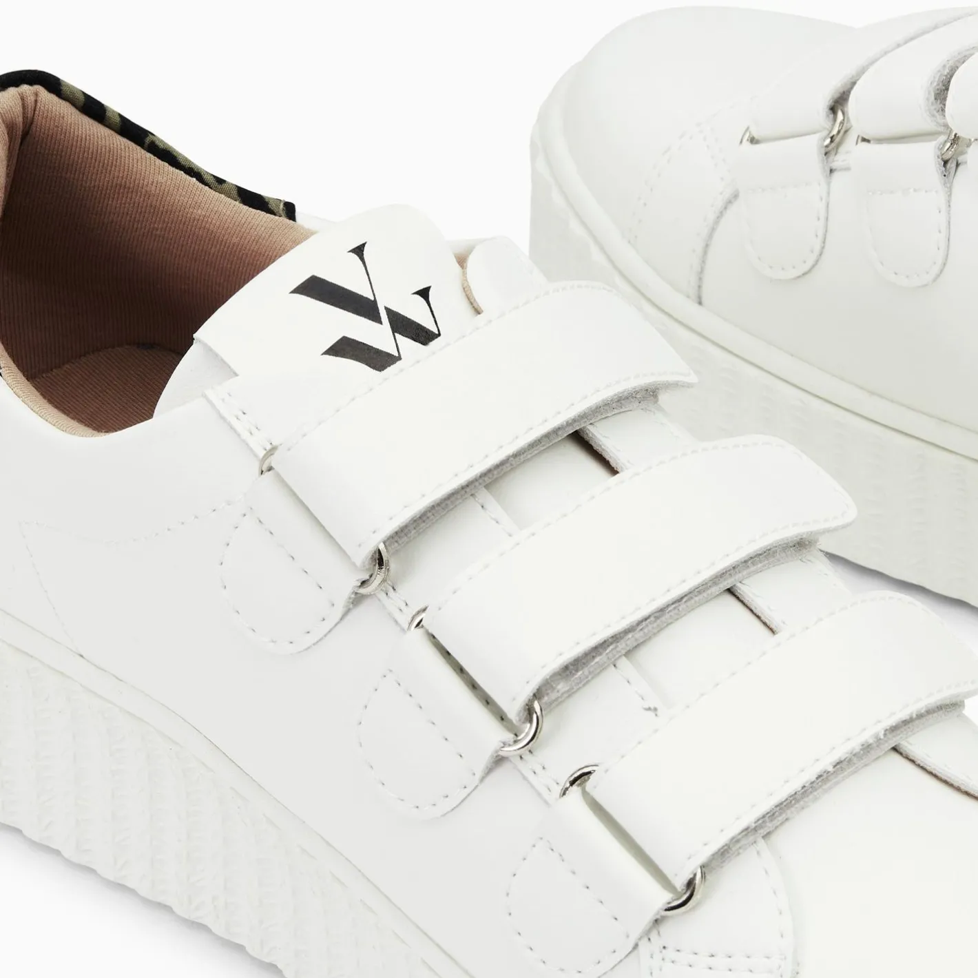 Vanessa Wu Baskets Eclair Susan Blanc Et Noir A Scratchs Best