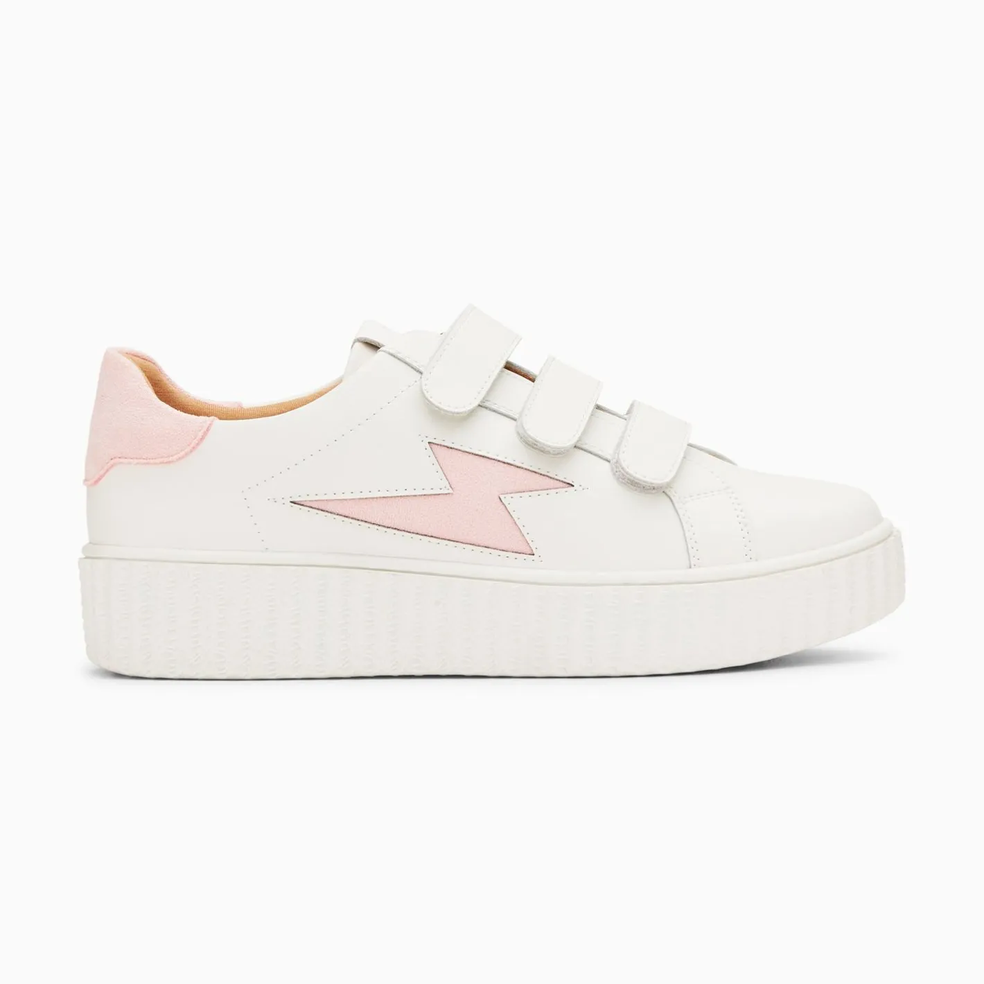 Vanessa Wu Baskets Eclair Vicky Blanc Et Rose A Scratchs Online