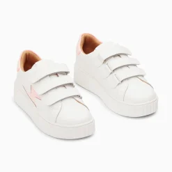Vanessa Wu Baskets Eclair Vicky Blanc Et Rose A Scratchs Online