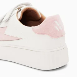 Vanessa Wu Baskets Eclair Vicky Blanc Et Rose A Scratchs Online