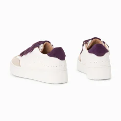 Vanessa Wu Baskets Marie Blanc Et Violet A Scratchs