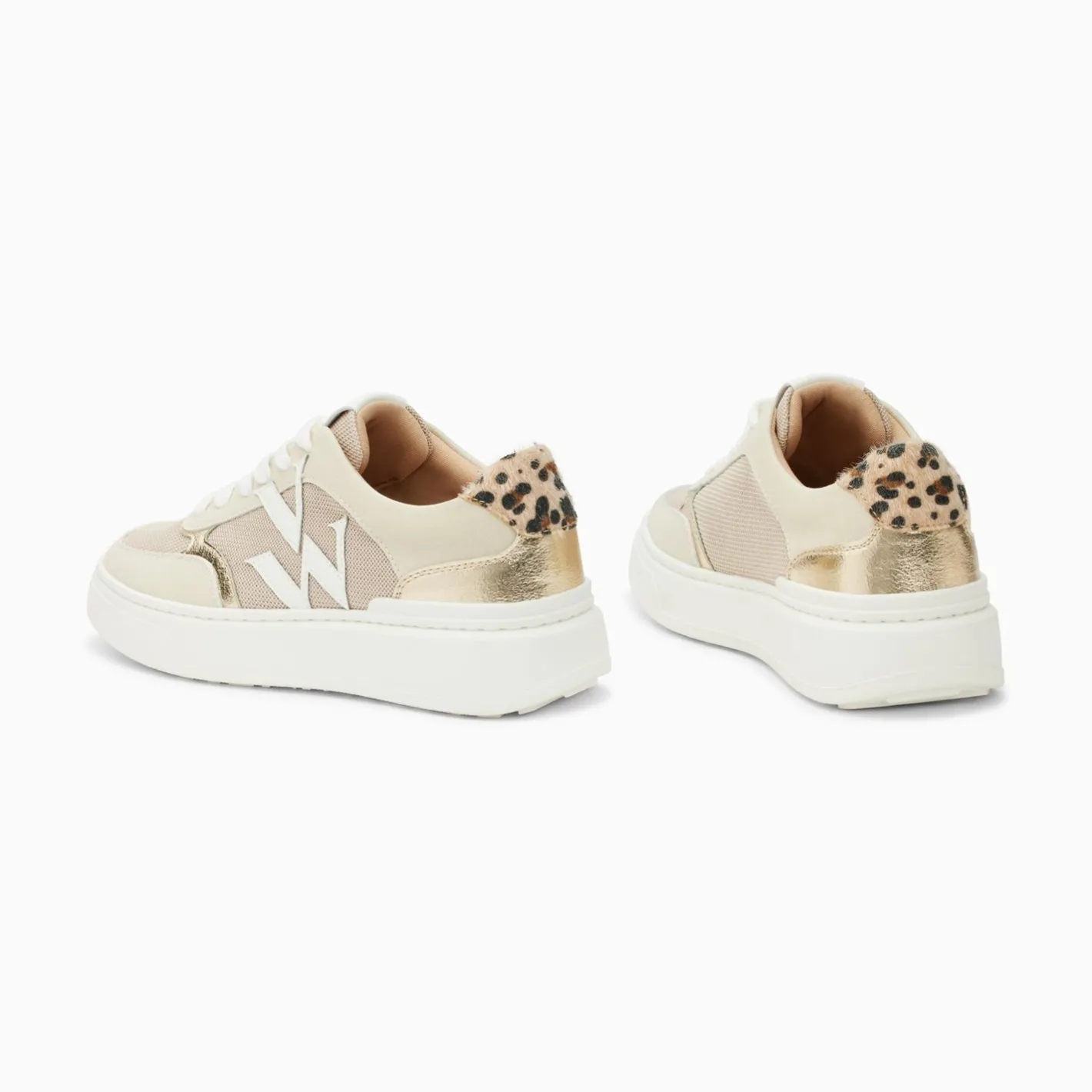 Vanessa Wu Baskets Monogramme Valentine Beiges Online