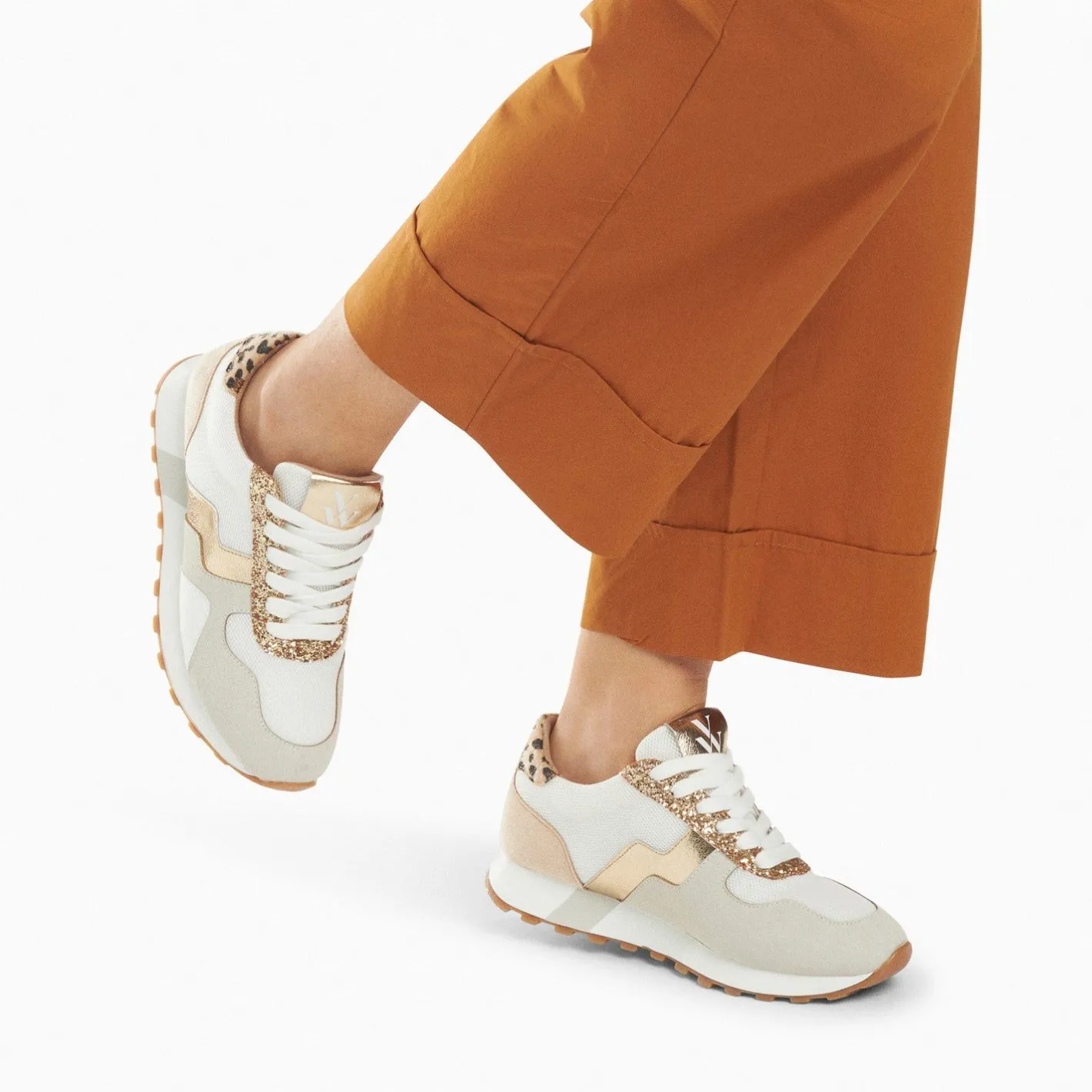 Vanessa Wu Baskets Tessy Or A Semelle Running New