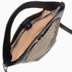 Vanessa Wu Petit Sac Panier Juliane Noir Discount
