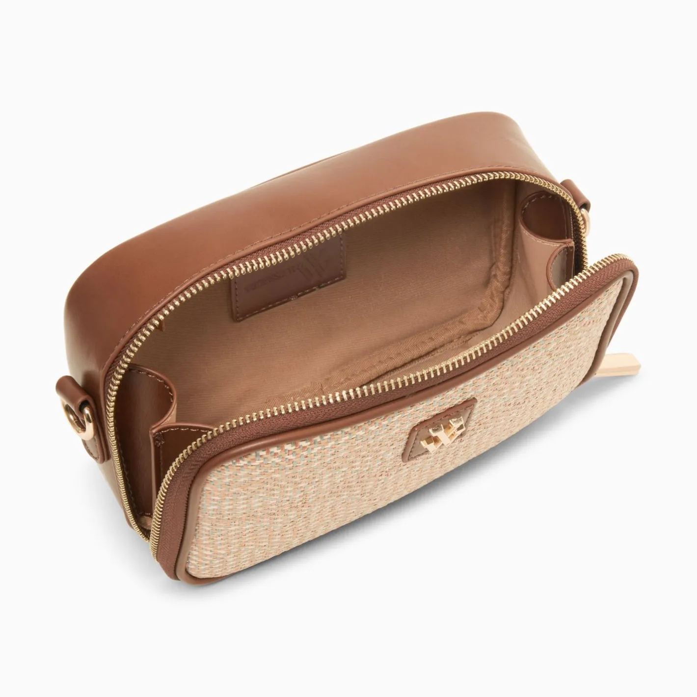 Vanessa Wu Sacoche Eryn Marron A Mini Pochette